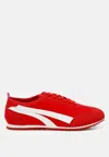 LONDON RAG MONTEK FAUX LEATHER LACE-UP SNEAKERS
