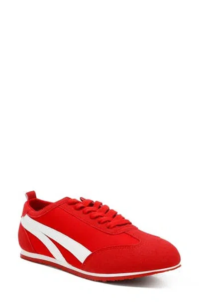 London Rag Montek Sneaker In Red
