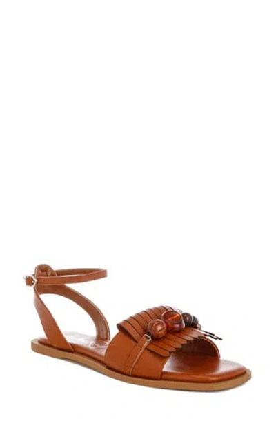 London Rag Morgine Ankle Strap Sandal In Brown