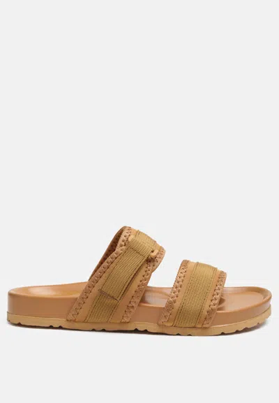 London Rag Nautic Casual Platforms Slides In Beige