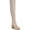 London Rag Nenana Platform Tall Boot In Beige