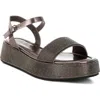 London Rag Nensis Platform Sandal In Gray