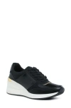 London Rag Noltas Wedge Sneaker In Animal Print