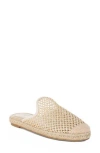 London Rag Nongai Raffia Espadrille Mule