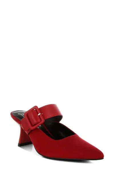 London Rag Onagra Mule In Red