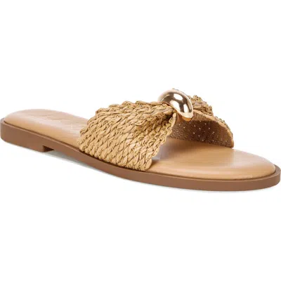 London Rag Onawa Slide Sandal In Brown