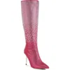 London Rag Orymple Knee High Boot In Pink