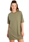 London Rag Over Sized Varsity Graphic Tee Top In Multi
