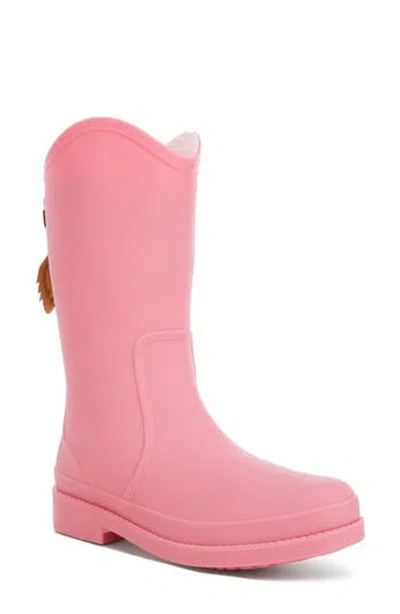 London Rag Overcloud Boot In Pink