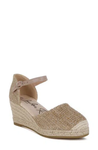 London Rag Ozaya Espadrille Wedge Sandal In Brown