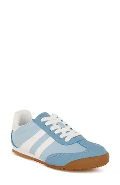 London Rag Peak Burn Sneaker In Blue