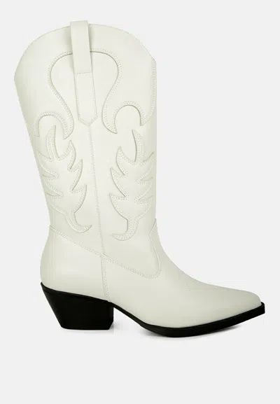 London Rag Ponsies Boot In White