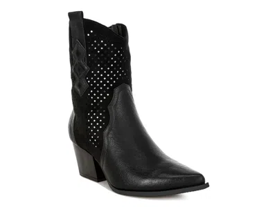 London Rag Prosia Western Boot In Black