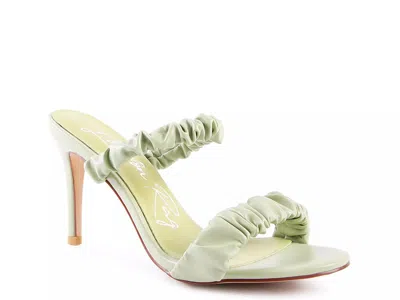 London Rag Qualie Sandal In Green