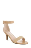 London Rag Rano Ankle Strap Sandal In Natural