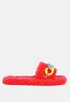 London Rag Rola Acrylic Chain Slides In Orange
