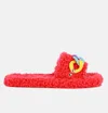 London Rag Rola Acrylic Chain Slides In Red