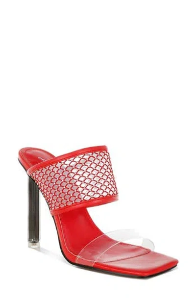 London Rag Salween Clear Strap Stiletto Sandal
