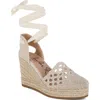 London Rag Sea Breeze Espadrille Platform Wedge Pump