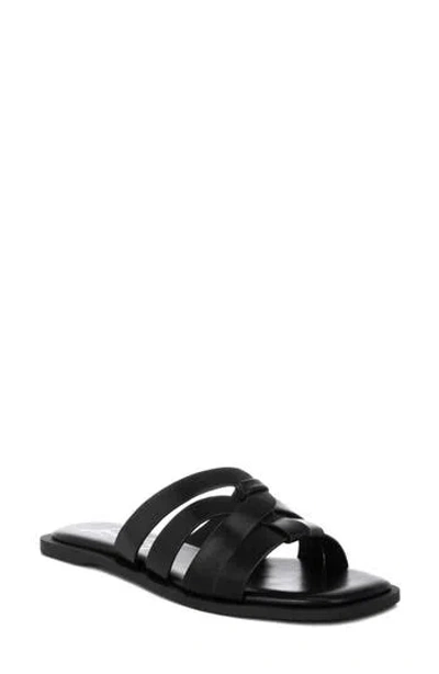 London Rag Sebal Slide Sandal In Black
