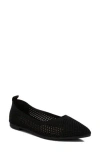 London Rag Selaris Flat In Black