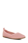 London Rag Selaris Flat In Pink