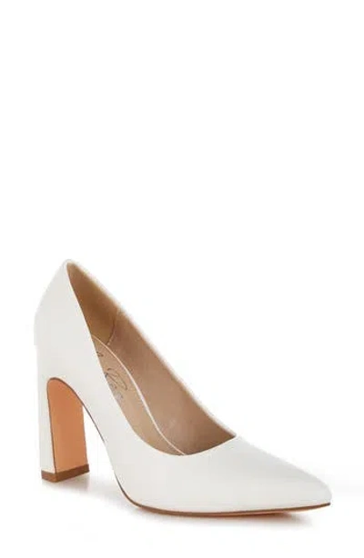 London Rag Shacarri Pointed Toe Pump In White