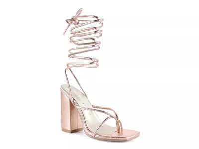 London Rag Shewolf Sandal In Gold