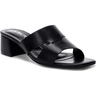 London Rag Shulva Slide Sandal In Black