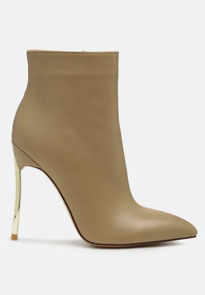 London Rag Siren Bootie In Grey