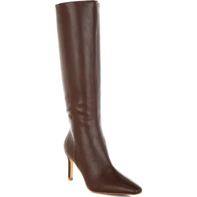 London Rag Skara Knee High Boot In Brown