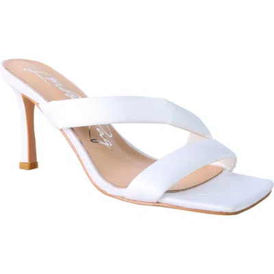 London Rag Spice Up Slide Sandal In Off White