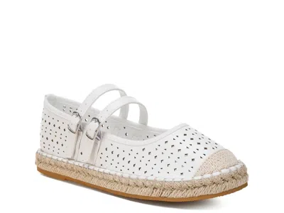 London Rag Stivah Espadrille Flat In White