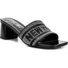 London Rag Studio 55 Rhinestone Embellished Slide Sandal