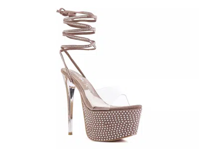 London Rag Sugar Mom Sandal In Brown