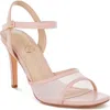 London Rag Sunisa Mesh Strap Sandal In Pink