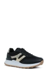 Shop London Rag Tapers Glitter Sneaker In Black Gold