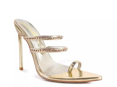 London Rag Tickle Me Sandal In Gold