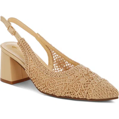 London Rag Tolina Slingback Pump In Brown