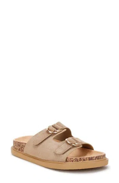 London Rag Totem Slide Sandal In Multi