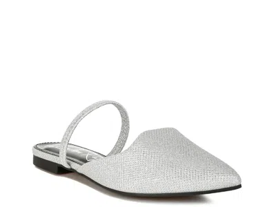 London Rag Twiggy Mule In White