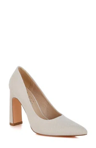 London Rag Uboa Pointed Toe Pump In Beige