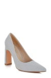 London Rag Uboa Pointed Toe Pump In Light Blue