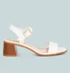 London Rag Varya Stacked Heel Sandals In White