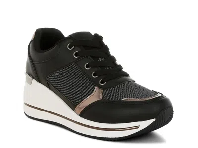 London Rag Vespera Sneaker In Black