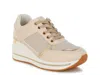 London Rag Vespera Wedge Sneaker In Neutral