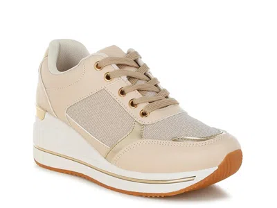 London Rag Vespera Sneaker In Neutral