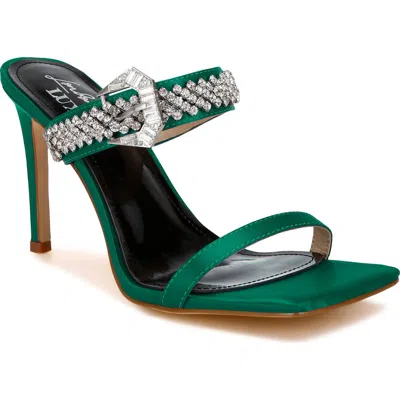 London Rag Vitrlne Slide Sandal In Green