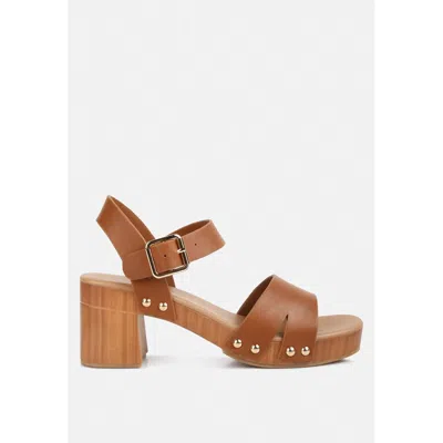 London Rag Women's Campbell Sandals In Tan In Brown