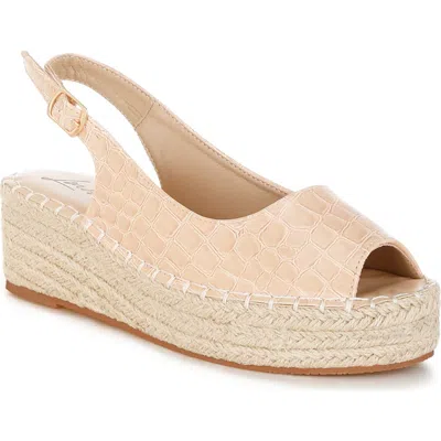 London Rag Yarael Espadrille Sandal In Beige